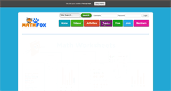 Desktop Screenshot of mathfox.com